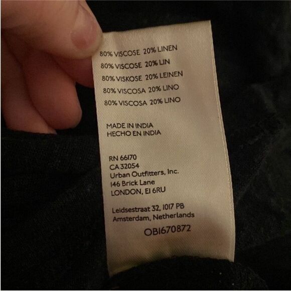 Free People NWT Summer Fling Solid Jumpsuit romper
In Washed Black Size XS - Picture 7 of 7